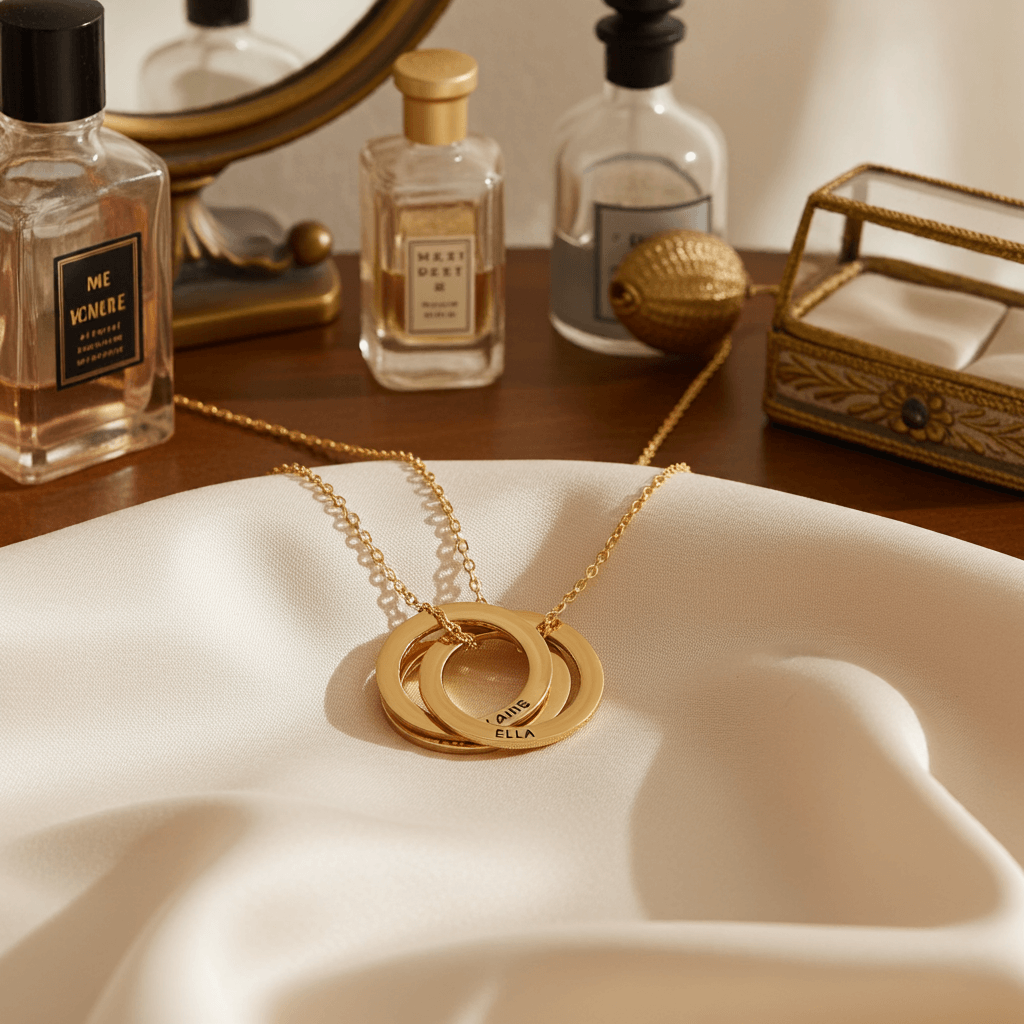 To The Best Mum in the World – Circle of Love Necklace