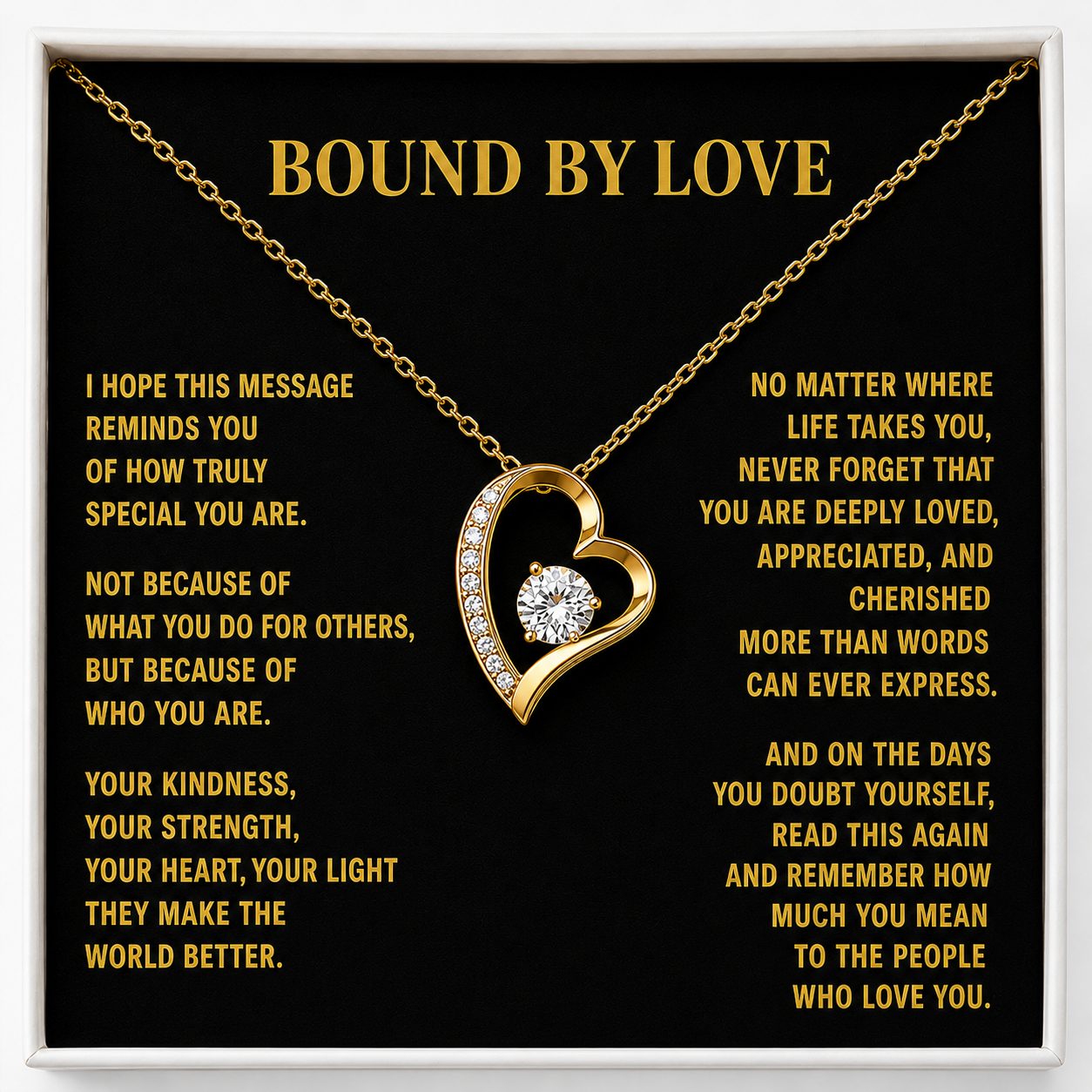 Empowerment Bound by Love Necklace - Stronger Together