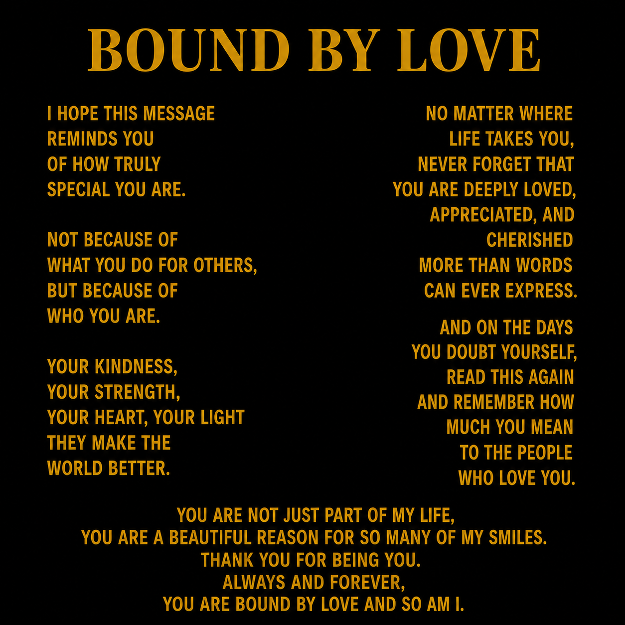 Empowerment Bound by Love Necklace - Stronger Together