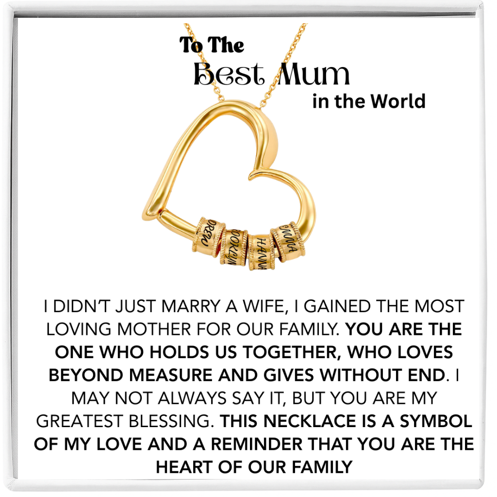 Mom’s Treasures Necklace - A Heart Full of Love