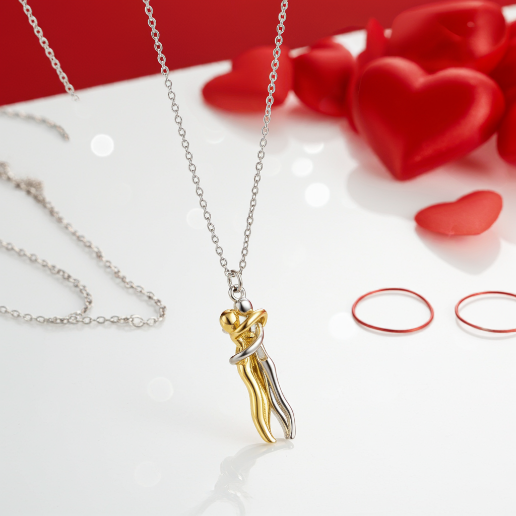 To My Love - Forever in Your Arms Necklace
