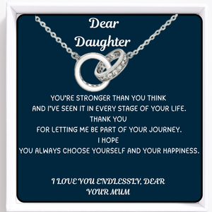 Dear Daughter Infinite Embrace Necklace - Love Without End