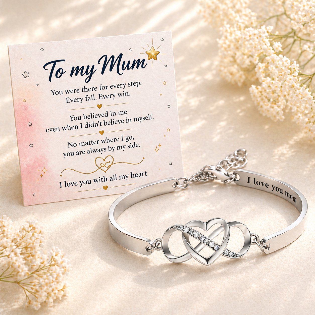 To My Mum -  Forever By My Side Bracelet
