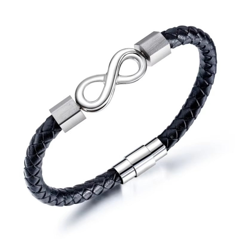 Beloved Grandson Infinite Valor Bracelet - Brave and True