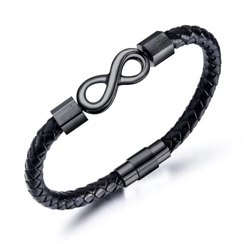 Beloved Grandson Infinite Valor Bracelet - Brave and True