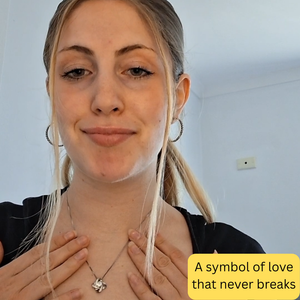 Dear Girlfriend – Happy Valentine’s Day Eternal Knot Necklace - Be Mine