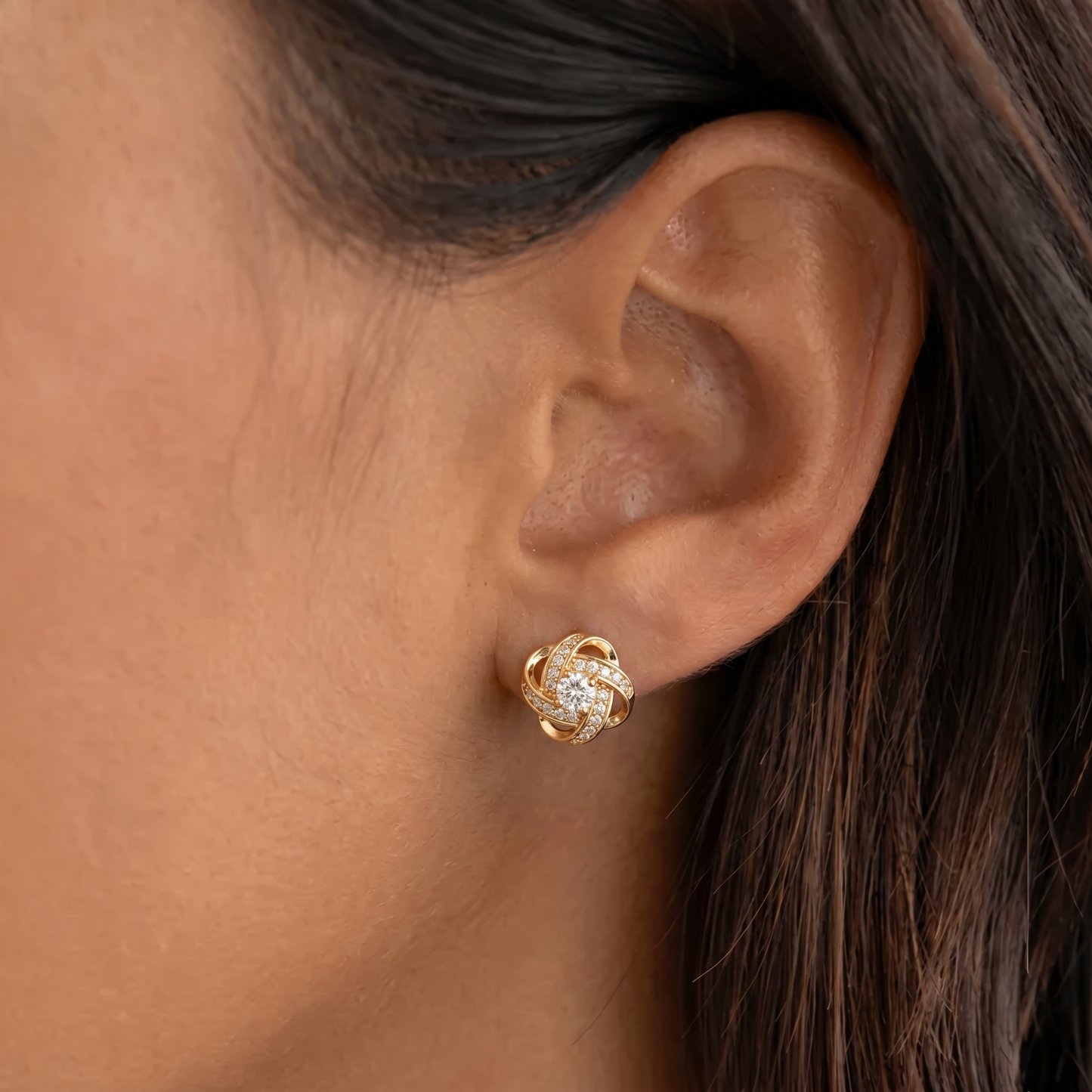 Eternal Knot Earrings  - A Bond Time Cannot Break