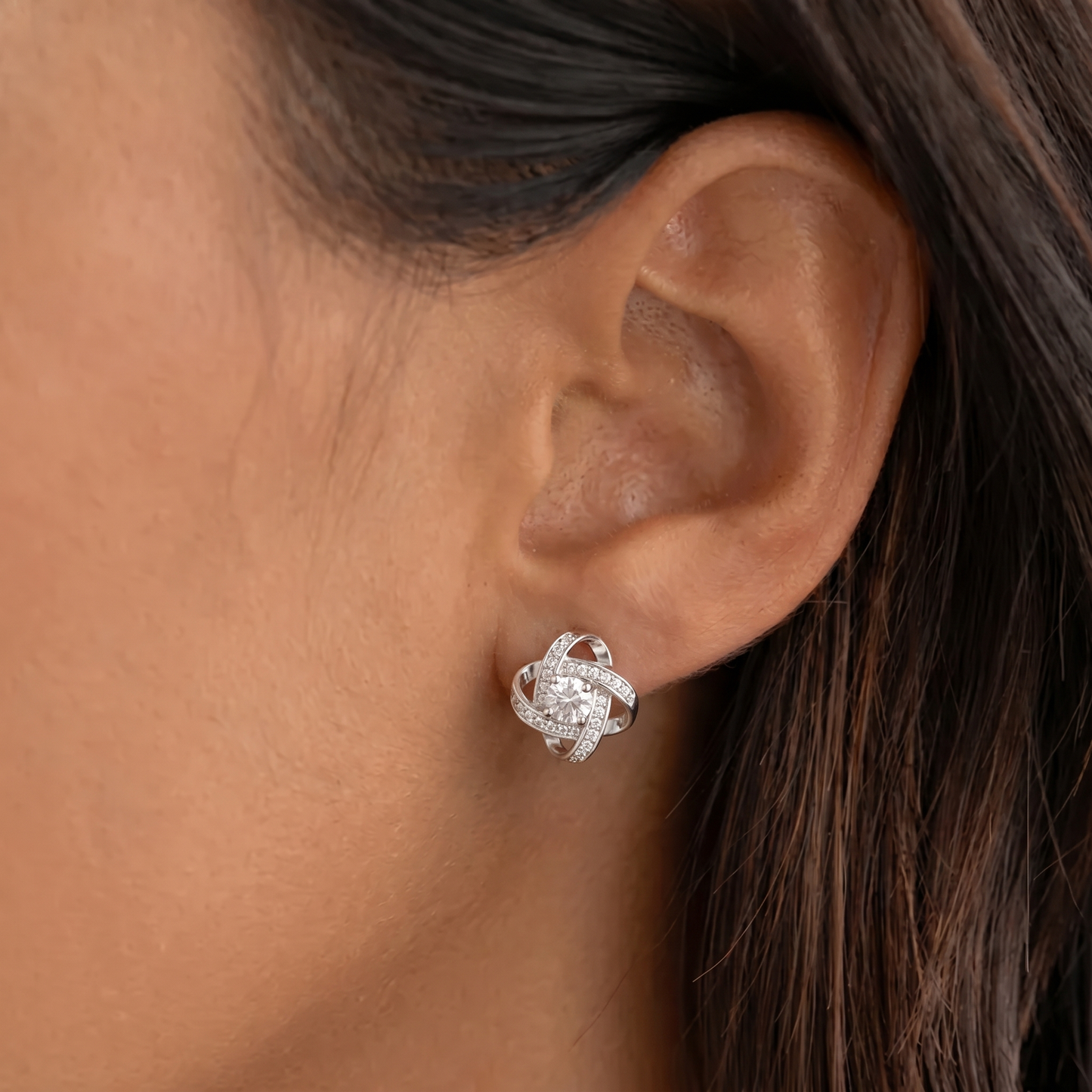 Eternal Knot Earrings  - A Bond Time Cannot Break