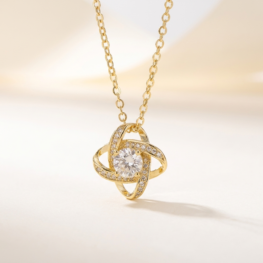 Love, Always - Eternal Knot Necklace