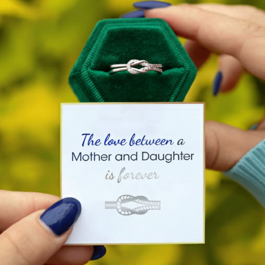Forever Linked Knot Ring