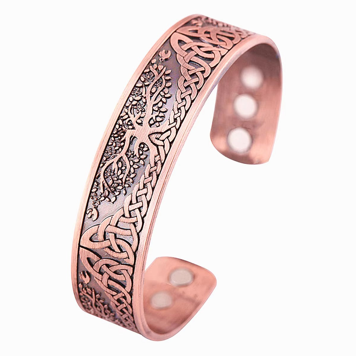 To My Husband - Our Roots Run Deep -Tree of Life Copper Bracelet