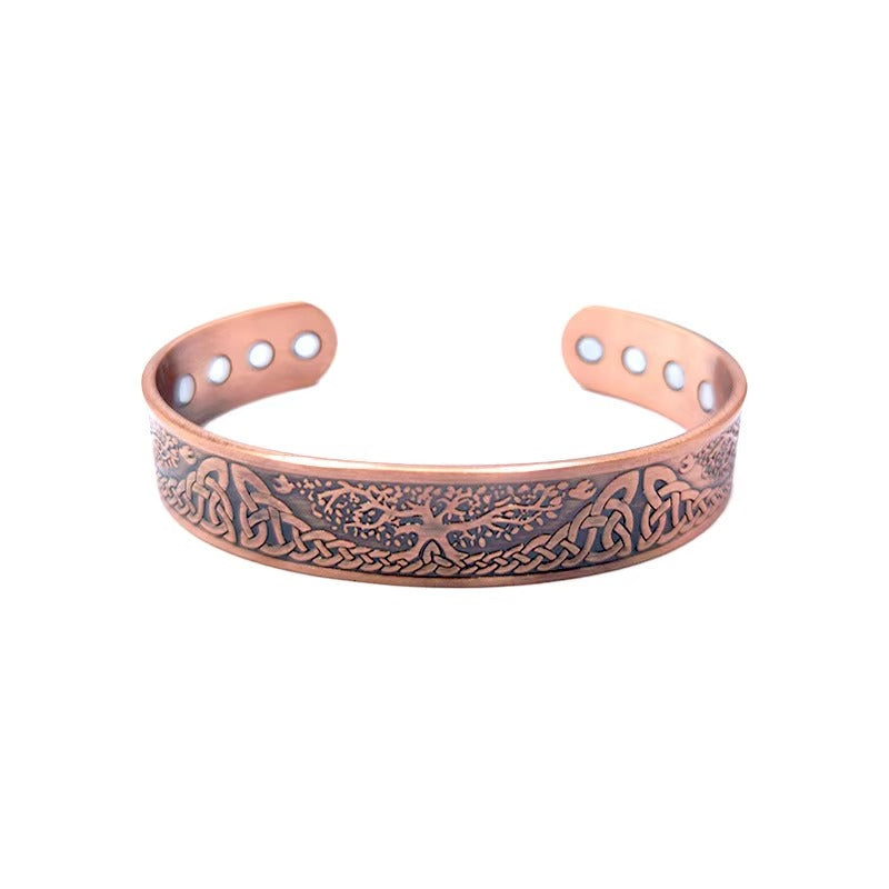 To My Husband - Our Roots Run Deep -Tree of Life Copper Bracelet