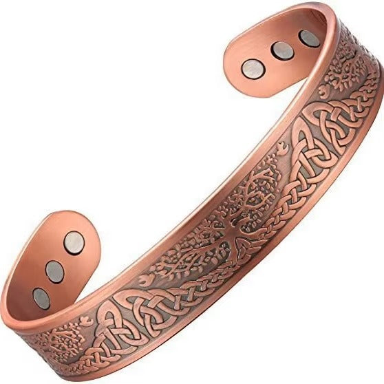 To My Husband - Our Roots Run Deep -Tree of Life Copper Bracelet
