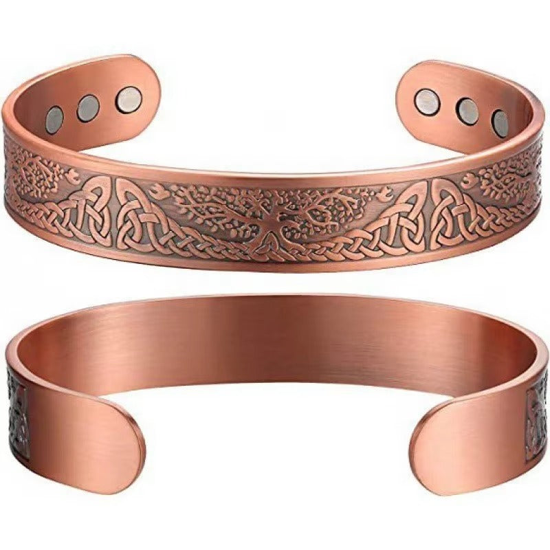 To My Husband - Our Roots Run Deep -Tree of Life Copper Bracelet