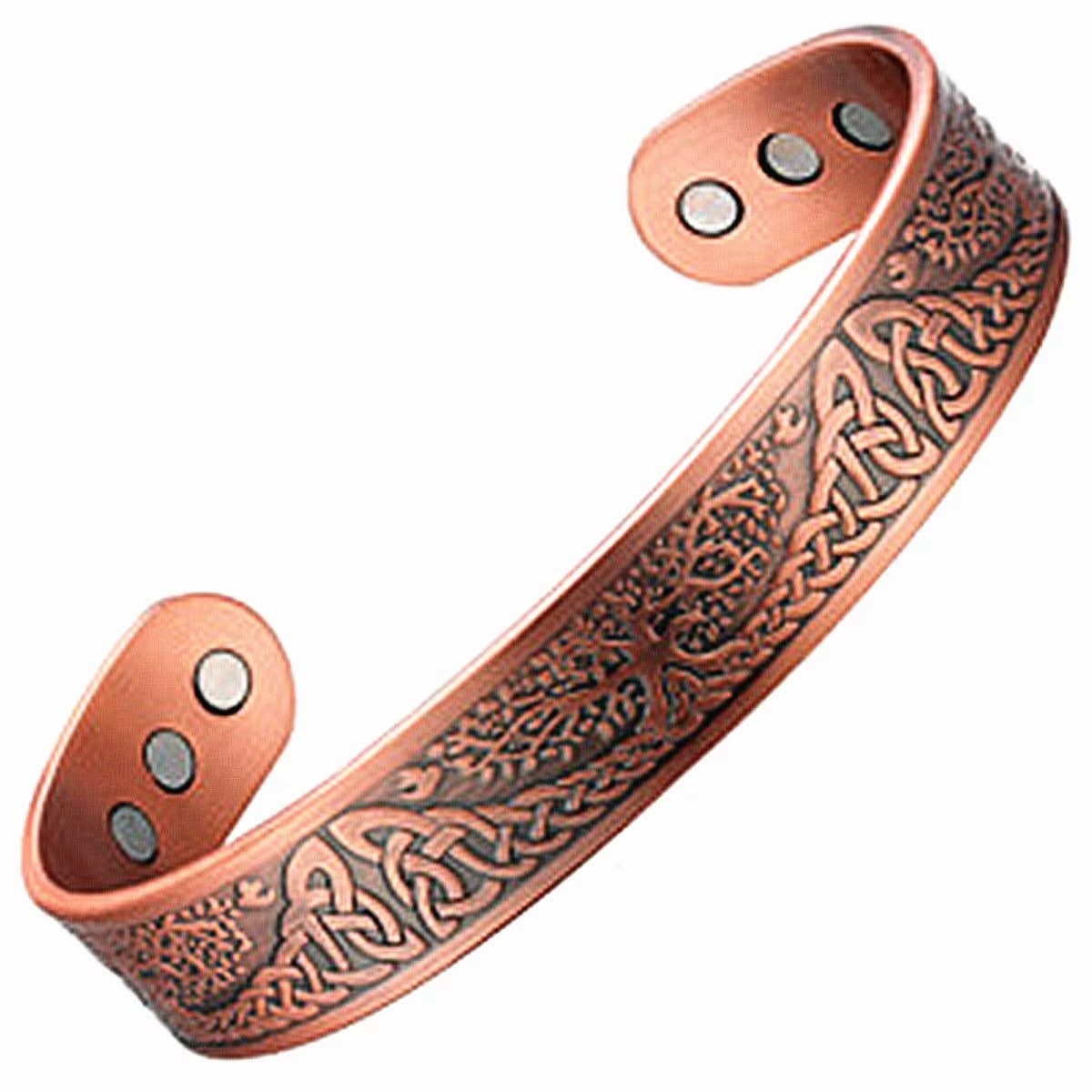 To My Husband - Our Roots Run Deep -Tree of Life Copper Bracelet