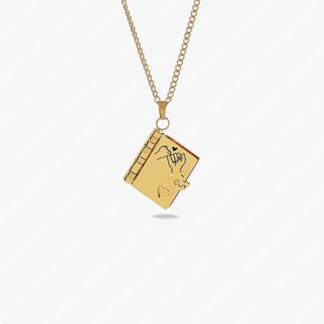 FOR DAUGHTER – I’m Always With You Book Promise Necklace