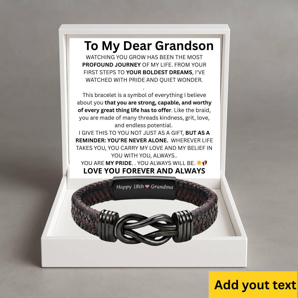 To My Grandson - A Promise of Strength & Love