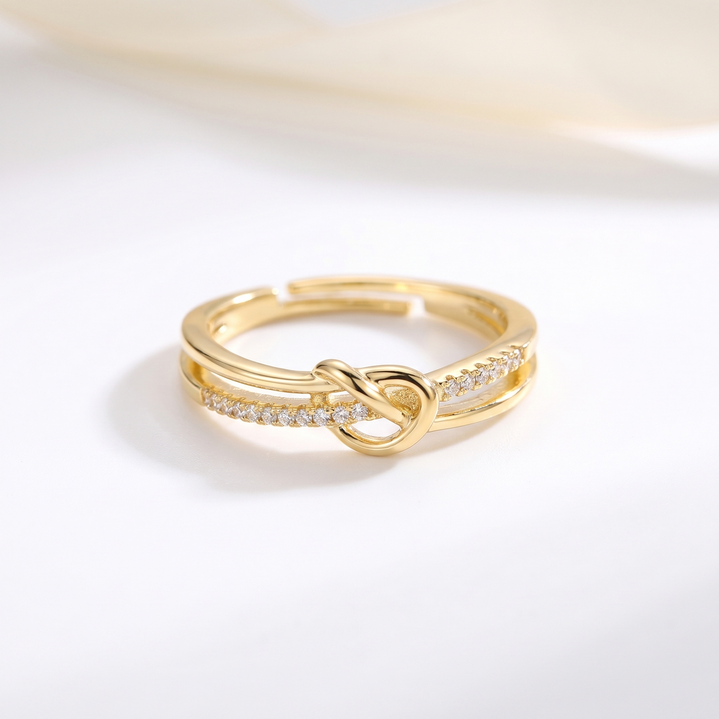 Infinity Heart Promise Ring