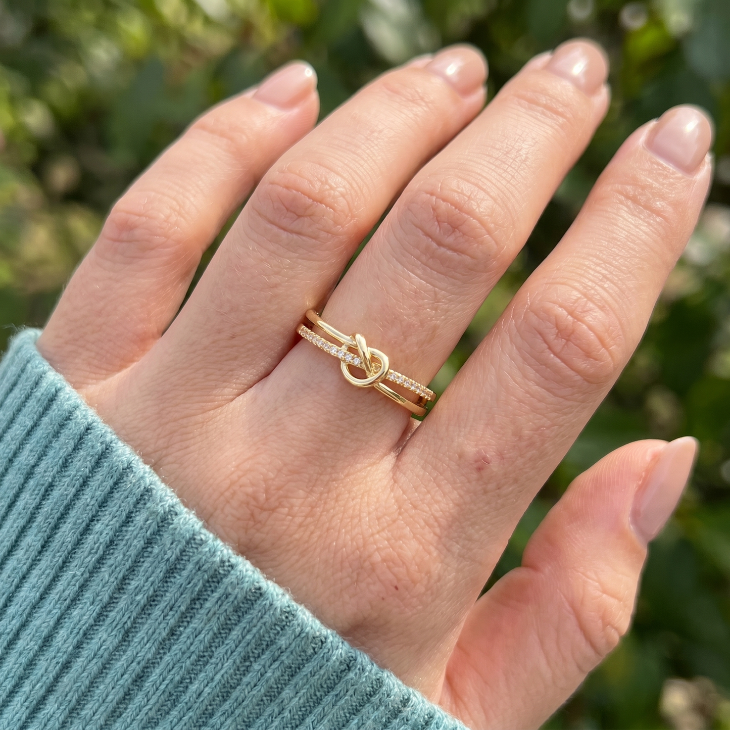 Infinity Heart Promise Ring