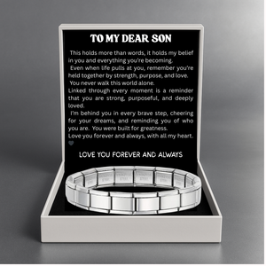 To My Son Timeless Links Bracelet - Proud of You