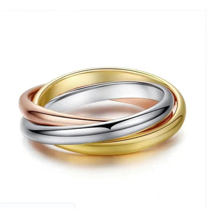 Three-Band Fidget Ring for Daughter or  Granddaughter
