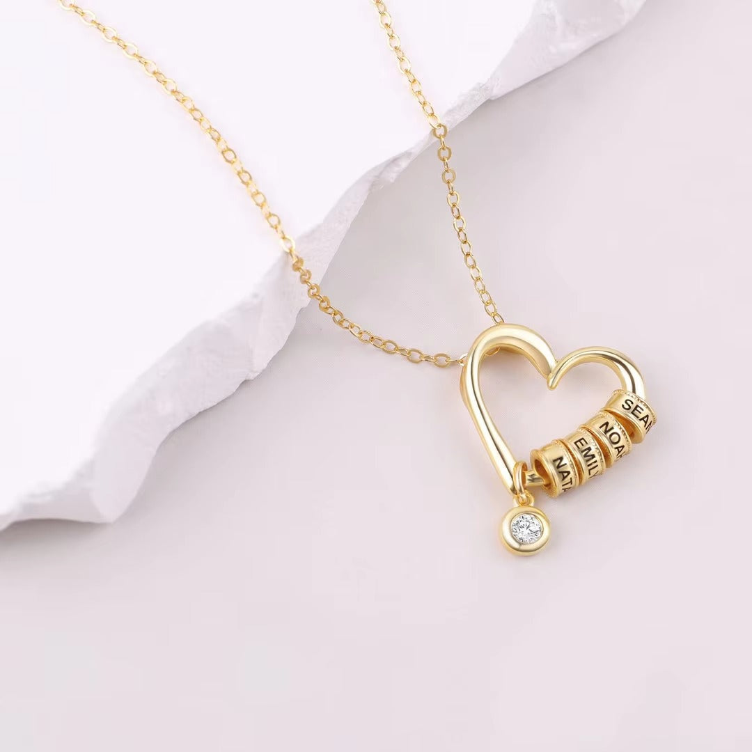 Mom’s Treasures Necklace - A Heart Full of Love