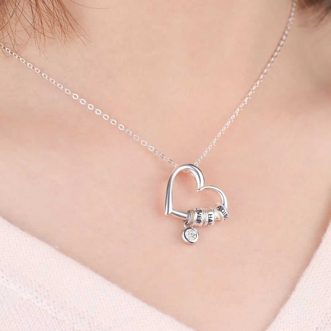 Mom’s Treasures Necklace - A Heart Full of Love