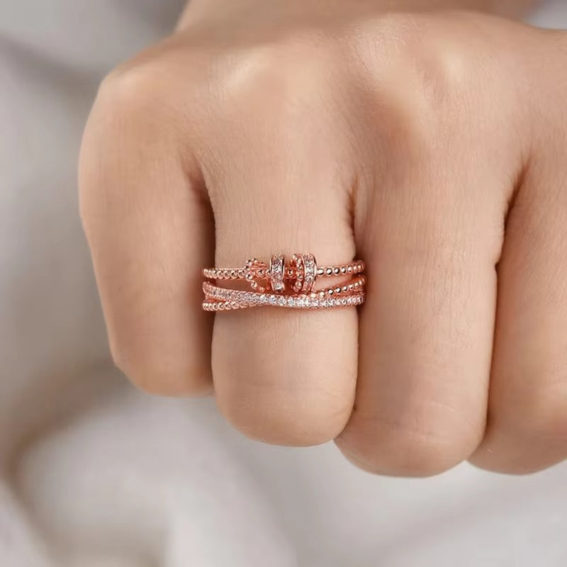 Embrace the Stillness Ring To Granddaughter - Peace You Can Wear