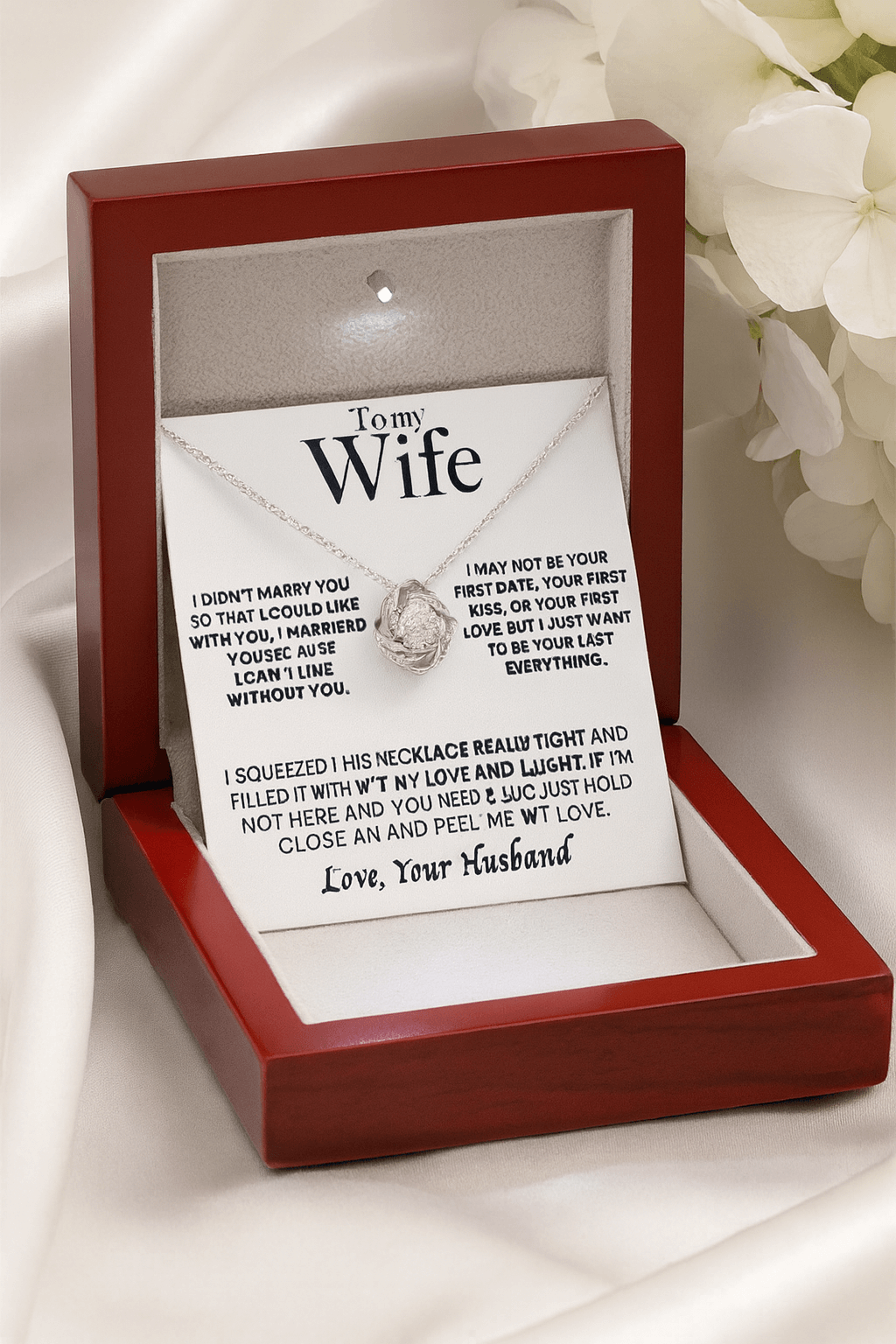 To My Wife – Last Everything Necklace